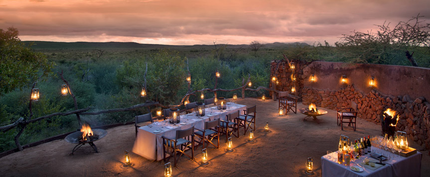 Boma au Madikwe Kopano Lodge